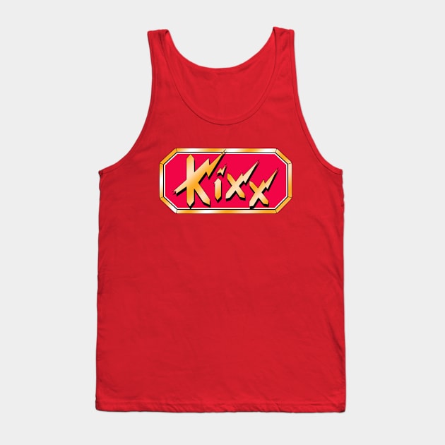 Retro Computer Games Kixx Software Tank Top by Meta Cortex